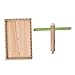 kathson Bird Perches, Parrot Stands Training Playground Play Gym Portable Tabletop Natural Wood Cage Accessories Ideal for Parakeets Lovebirds African Grey Budgiesthumb 2