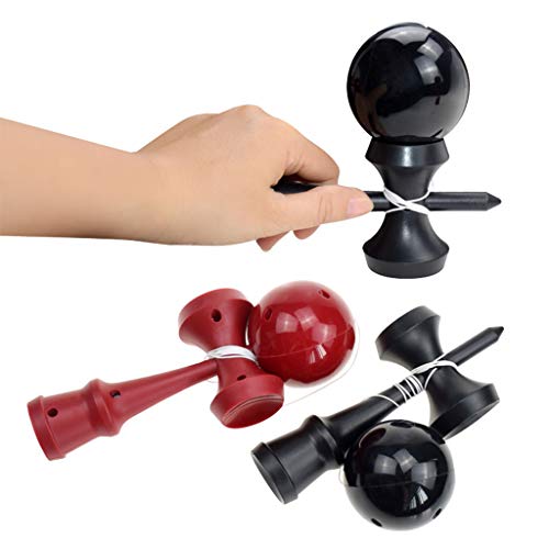 Ranoff Sword Ball Skill Ball Toy Skill Toy Hand-Eye Coordination Kid Adult Gift (Black)