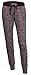 Women's Elastic Drawstring Waist Casual Marled Jogger Lounge Pants
