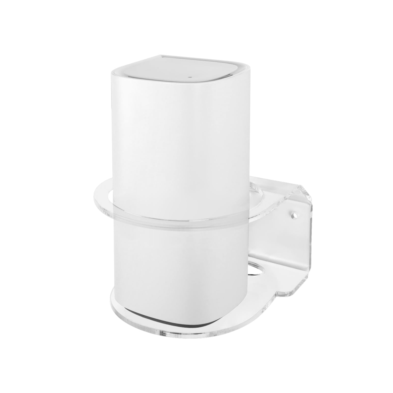 HOLACA Wall Mount Holder Compatible with Linksys Velop Pro WiFi 6E Mesh-System and TP-Link Deco X90 AX6600, Sturdy Acrylic Stand Bracket (1Pack)