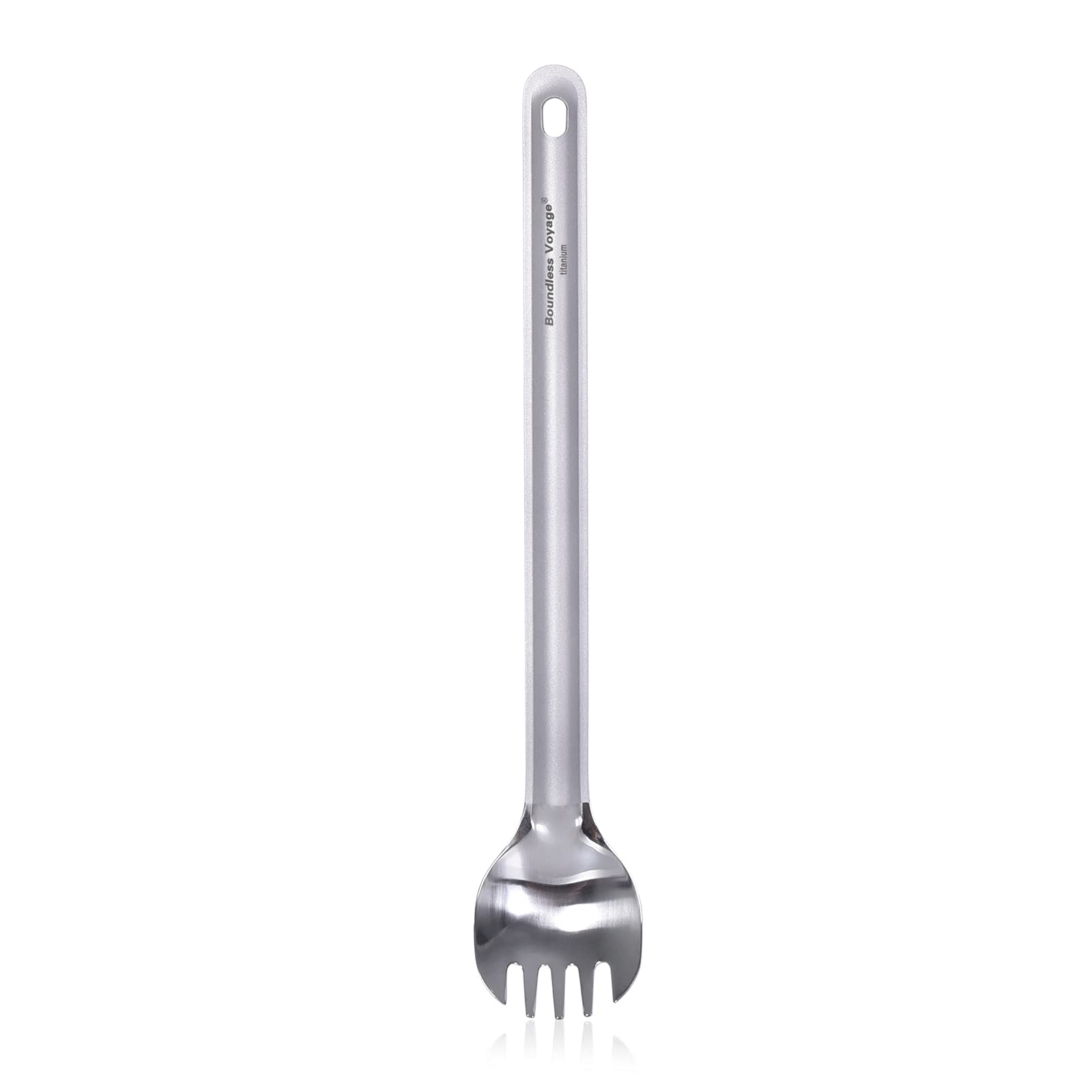 Boundless Voyage Outdoor Tableware Titanium Long Handled Spork Ultralight Camping Cutlery