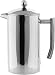 French Press Coffee Maker - For the best coffee/tea. Coffee Buddys offer this unbreakable stainless steel french press. Retains heat longer. Includes double filter, 2 spare filters & bonus measuring scoop. Enhance your morning coffee today!