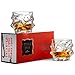 Premium Crystal 11 Oz. Whisky Glasses Set of 2 | Fun 