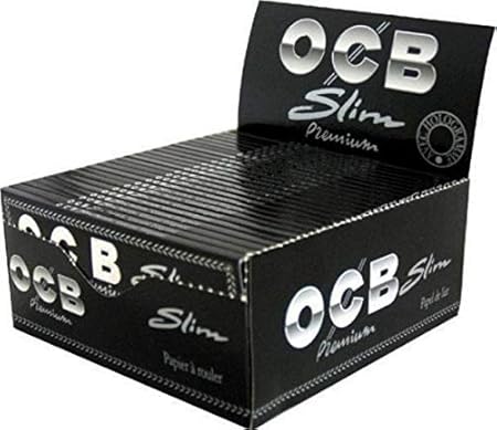 Papel de liar OCB Premium Negro tamaño King caja de 50 librillos: Amazon.es: Hogar
