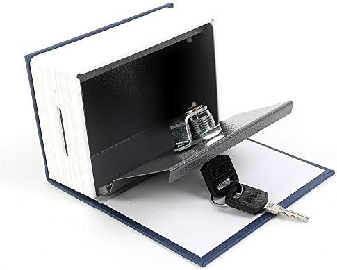 Home Security Dictionary Book Safe Storage Key Lock Box for Cash Jewelry Small