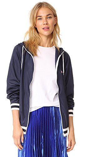 Hooded Windbreaker, Navy 