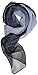 Just Libby-Women's Silk Blend Ombre Oblong Scarf Black & Grey