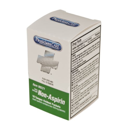 PhysiciansCare NonAspirin Acetaminophen Pain Reliever Medication