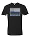 Jacted Up Tees Blue Lives Matter Support Police Officers Men's T-Shirt