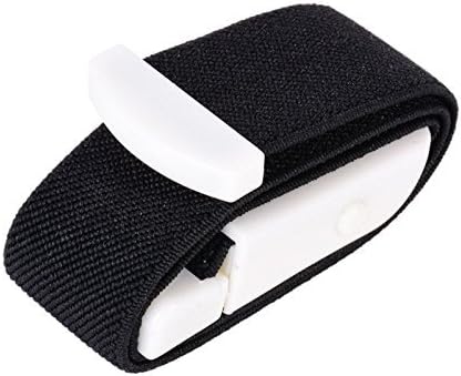 Aoyam 1 pc Medical Emergency Tourniquet Outdoor Camping Buckle Elastic Belt Black