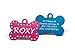 Custom Engraved Pet ID Tags with Swarovski Crystal - 1.5