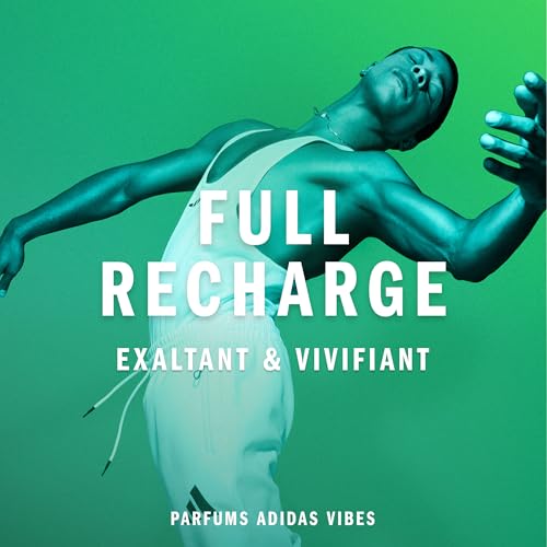 - Eau de Parfum unisexe Vibes Full Recharge, parfum longue tenue - Feuille de Cèdre et Sauge Sclarée - 100 ml
