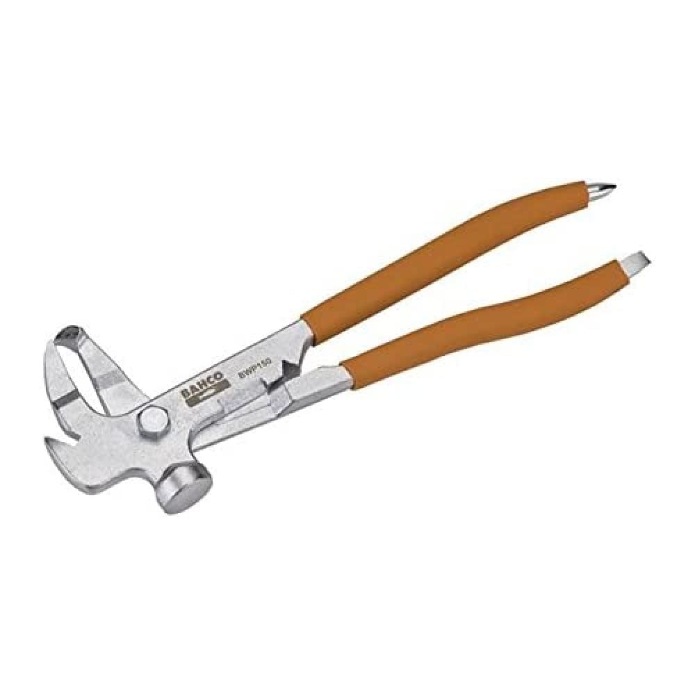 Bahco BWP150 Wheel Balancing Pliers, Silver/Orange