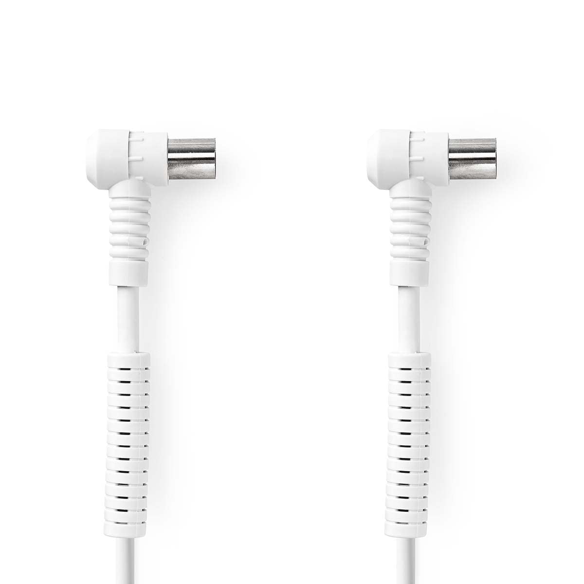 Valueline 15.0 m 120 dB Angled Male to Female Coax Antenna Cable - White