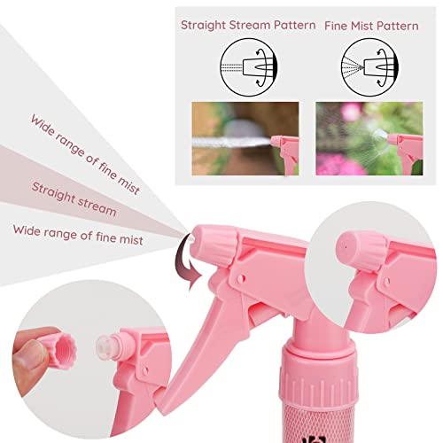 Rose Spray Bottle, Segbeauty 11.8oz Champagne Hairdresser Spray Bottle