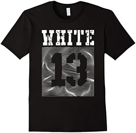 Mens Off White 13 T Shirt Large Black