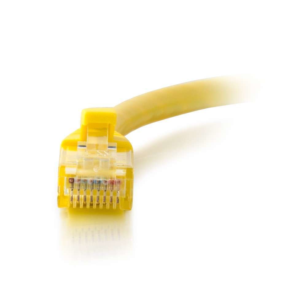C2G 5m Cat6 Booted Unshielded (UTP) Network Patch Cable - Yellow — image 1