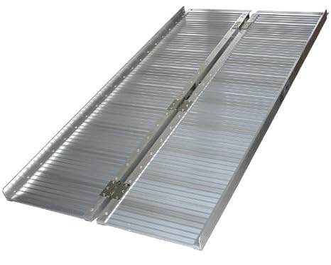 Klappbare Aluminium Rollstuhlrampe 210 cm