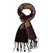 SAFERIN Men Winter Plaid Soft Elegant Cashmere Feel Wrap Scarf…
