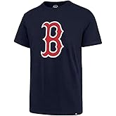 MLB Men's Imprint Match Team Color Primary Logo Word Mark T-Shirt (Boston Red Sox Navy, XX-Large)