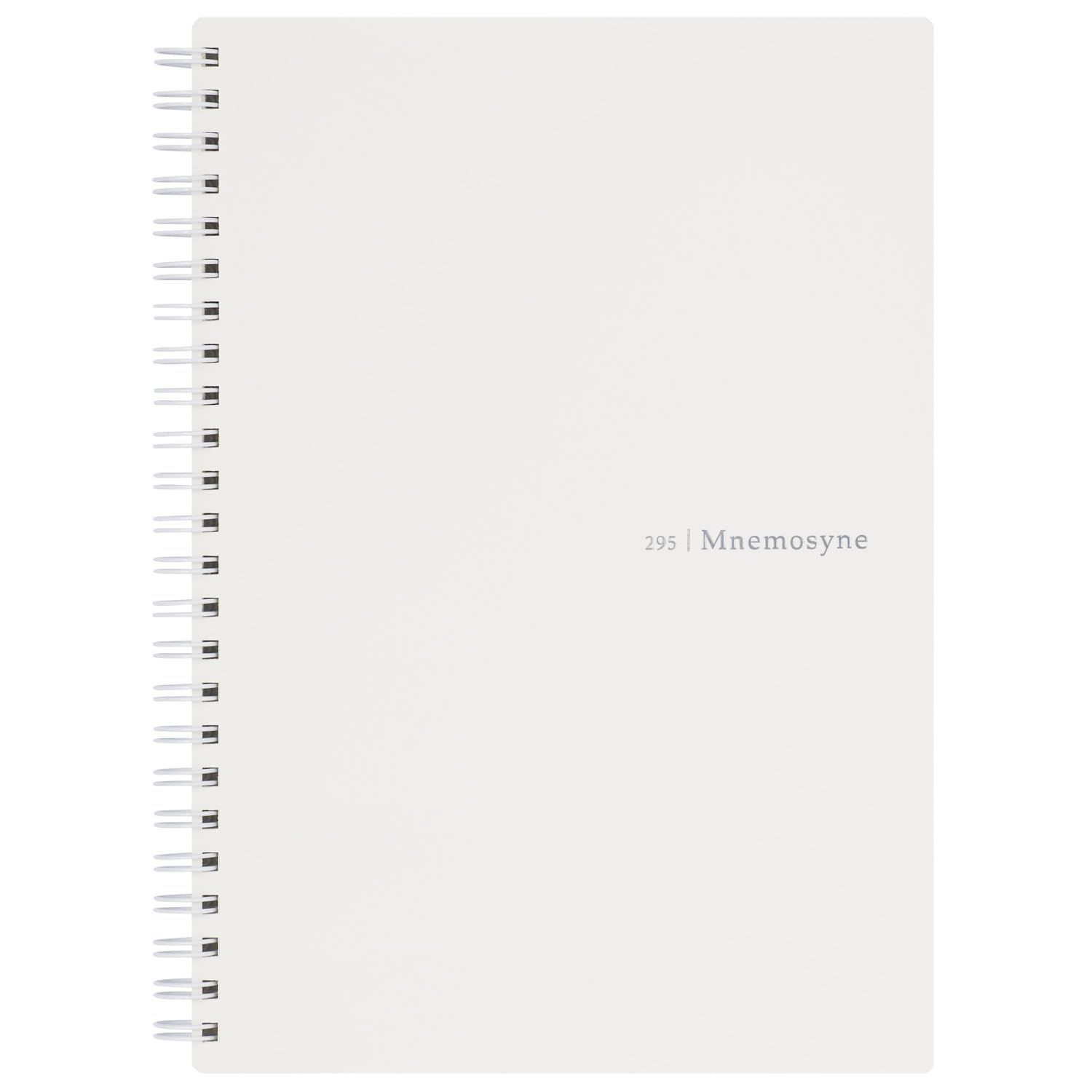 Photo 1 of Maruman MNEMOSYNE Soft Cover Notebook 8.27 x 5.83 Inches (A5), 7mm ruled 24-line, 80 Sheets, Off-White, 1 ea. (N295-06)