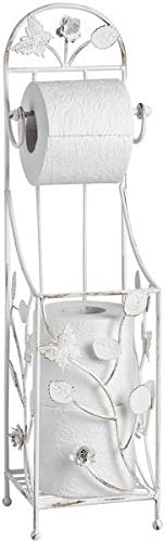 Stylish Sturdy Bathroom Toilet Roll Holder/ Tidy Stand