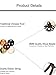FIBO STEEL 5 Pcs 8MM Wood Beaded Bracelet for Men Women Necklace Buddhist Beads Elastic