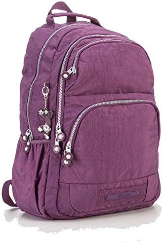 School Backpack for Teenage Girls Nylon Casual Backpacks Women Solid Laptop Bagpack Female 2019