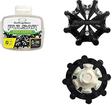 Amazon ソフトスパイク Soft Spikes パルサー Tourlock 18個入 スパイク鋲 Bk Wh ゴルフシューズ用スパイク