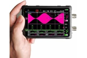 DREAMSOURCELAB 1GSa/s samplerate 150M Bandwidth / 16Mpts Depth FPGA+DRAM High Waveform Refresh Rate FFT Spectrum Analysis+Protocol Decoders Portable Handheld oscilloscopes