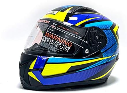 車 バイク 大型家電 ヘルメットフルフェイスヘルメットオートバイ Dotは大人青年男性と女性のためのフェイスシールド付きストリートバイクヘルメットバイク 原付ヘルメットレーシングヘルメットカートヘルメットを承認しました B08jm