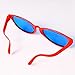 Sumind 4 Pieces Jumbo Sunglasses Plastic Glasses for Funny Christmas Party, Party Favors