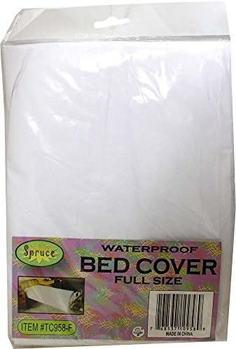 Spruce Waterproof Vinyl Bed Cover - Full Size: TC-58523