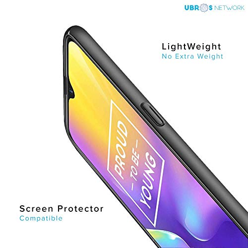 ZATX Plan Matte Black Back Cover for Realme U1(Realme U1, Black)