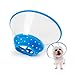 IN HAND Adjustable Recovery Dog Cone Cat Cone Clear Padded ECollar with Breathable Soft Edge Plastic Soft Cone Designed for Cats and Puppies