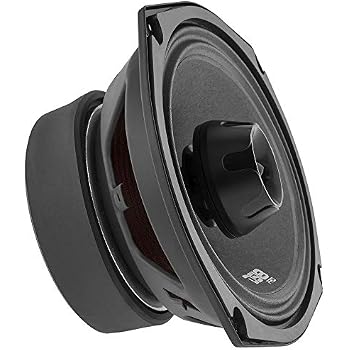 DS18 PRO-GRILL6 Speaker Cover - 6.5-Inch Car Audio Plastic Universal Speaker Grill Cover, Cover and Protect Your Speakers - Black - Set of 2