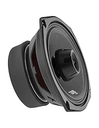 Altavoz DS18 PRO ZT8   Intermedio de audio de 8 "y Pro de 2 vías con tweeter de bala incorporado, 550W máx., 275W RMS, 4 ohmios, rejilla de malla de metal rojo incluida   Altavoces de audio de primera calidad (1 altavoz)