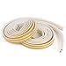 Fasmov 16.4-Feet Seal Strip Soundproofing Rubber Weatherstrip,Set of 2