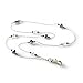 Beverly Hills Beaded Fashion ID Badge Lanyard For Women with Breakaway Safety Clasp