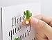 12PCS Refrigerator Magnet Kitchen Magnet Office Magnet whiteboard and Dry Cleaning Board, Lovely and Colorful Potted Design (Cactus)