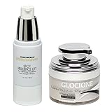 Omiera Glocione Wrinkle Cream and Glocione Dark Spot Fading Makeup (pack of 2)