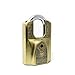Mindy Lock with Keys Zinc Alloy Keyed Different Padlock,1-Pack, AF12-60