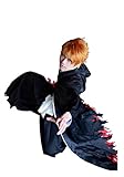 Nuoqi Mens Japanese Anime Black Cosplay Costume Set L Size CC37A-L