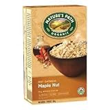 Nature's Path Organic Maple Nut Oatmeal 14 Oz. 8 Packets (2 Pack)