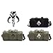 Star Wars Mandalorian Skull Boba Fett Sport Heavyweight Canvas Duffel Bag