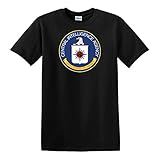 fagraphix Men's Central Intelligence Agency CIA Seal T-Shirt