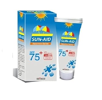 Sun-Aid Sunscreen Lotion Spf 75+ With Uva & Uvb Protection (Pack Of 1)
