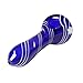 4.4 Inch-Pipe Newest Glassworks Handmade Style Glass (Blue)