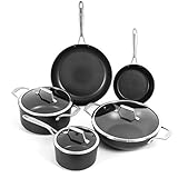 TeChef TECHEF - Onyx Collection Nonstick Cookware Set (8-Piece Set) TeChef TECHEF - Onyx Collection Nonstick Cookware Set (8-Piece Set)