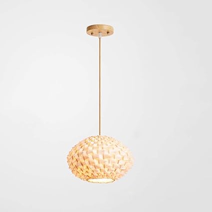 Amazon Com Huacang Bamboo Knotted Pineapple Study Ceiling Light